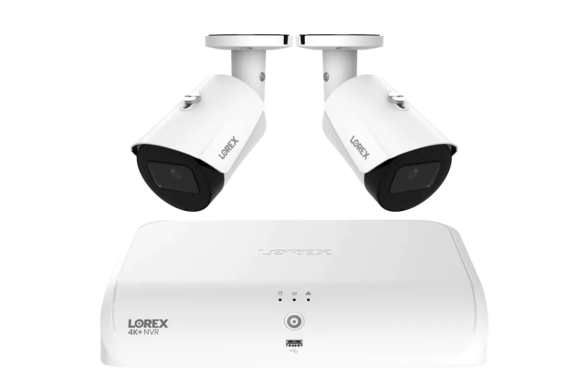 Lorex Fusion Series 4K  16 Channel (8 Wired   8 Fusion Wi-Fi) 2TB Wired System with A14 Wired 4K IP Bullet Cameras