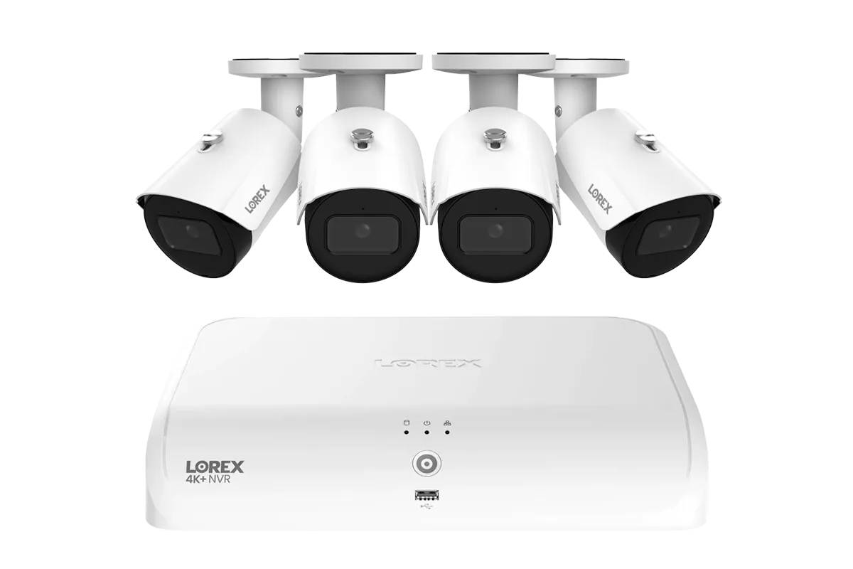 Lorex Fusion Series 4K  16 Channel (8 Wired   8 Fusion Wi-Fi) 2TB Wired System with A14 Wired 4K IP Bullet Cameras