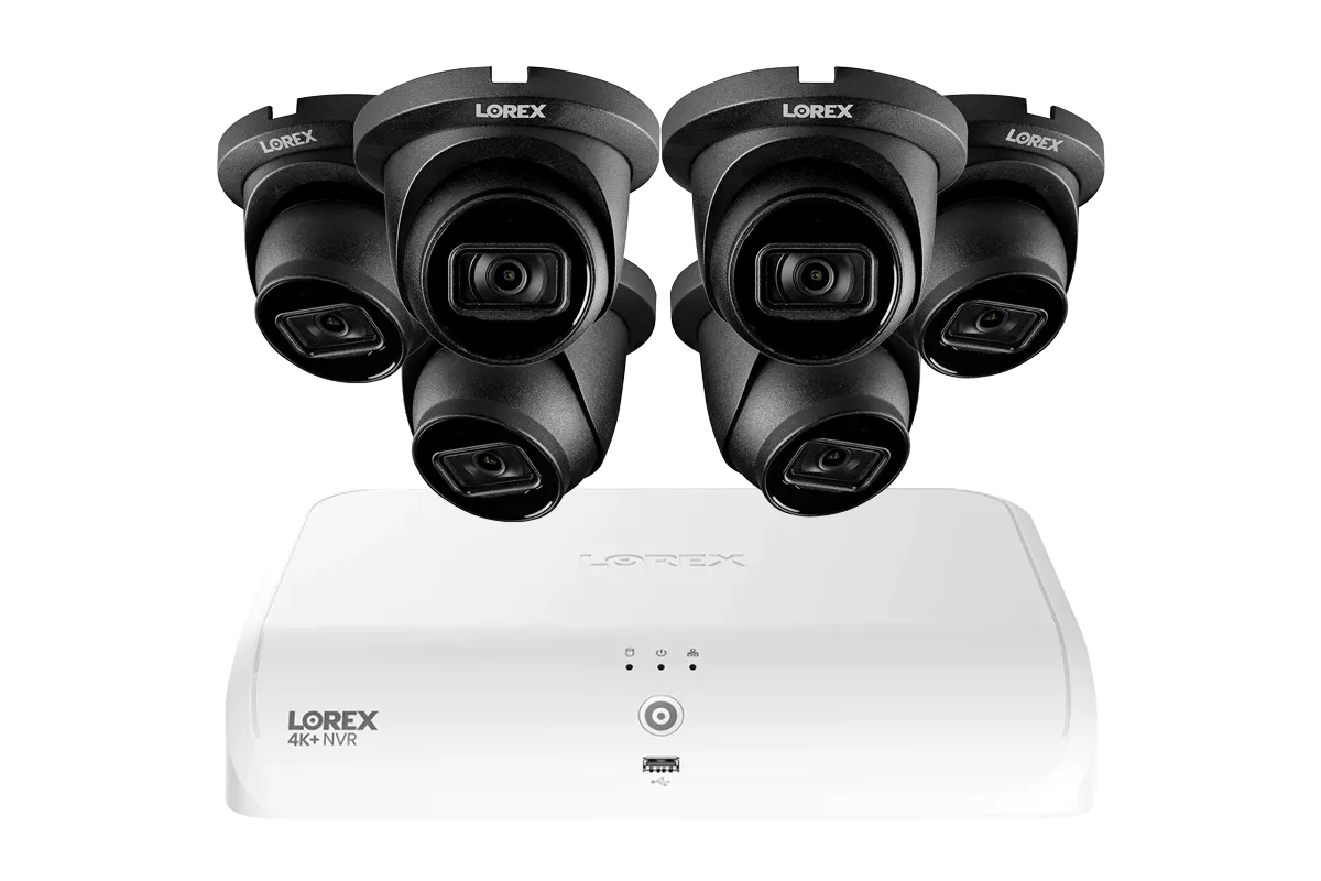 Lorex Fusion Series 4K  16 Channel (8 Wired   8 Fusion Wi-Fi) 2TB Wired System with A14 Wired 4K IP Dome Cameras