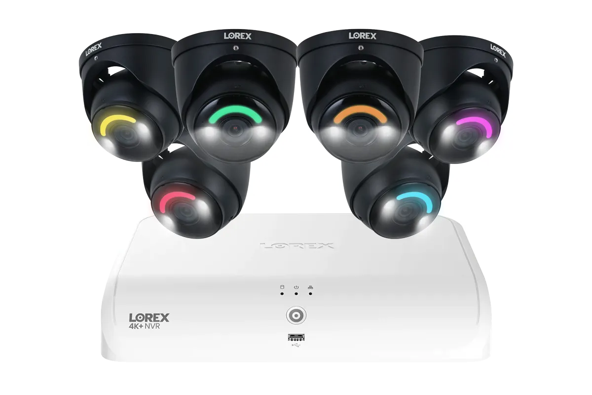 Lorex Fusion Series 4K  16 Channel (8 Wired   8 Fusion Wi-Fi) 2TB Wired System with H16 Wired 4K IP Dome Cameras