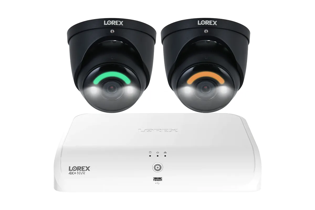 Lorex Fusion Series 4K  16 Channel (8 Wired   8 Fusion Wi-Fi) 2TB Wired System with H16 Wired 4K IP Dome Cameras