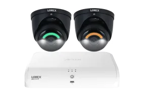 Lorex Fusion Series 4K  16 Channel (8 Wired   8 Fusion Wi-Fi) 2TB Wired System with H16 Wired 4K IP Dome Cameras