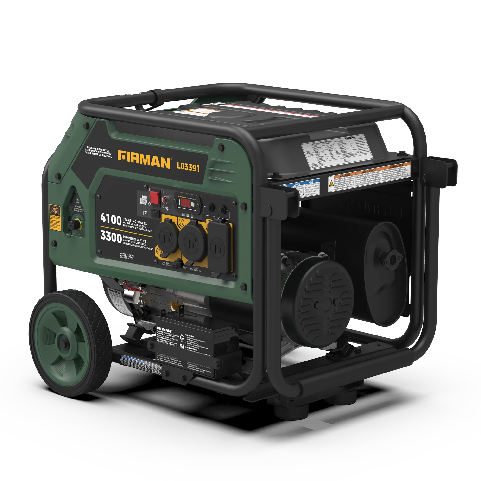 LPG Portable Generator 4100W Electric Start