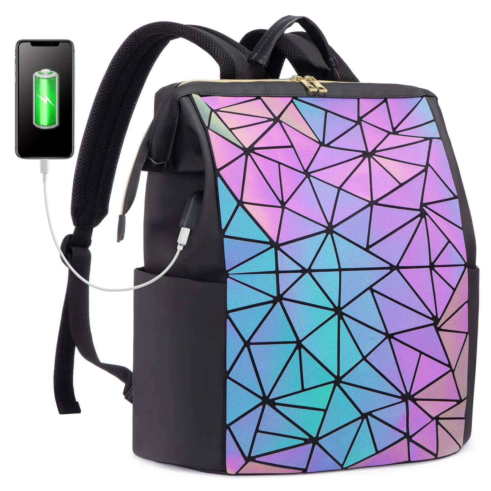 Luminous Backpack with USB port✨🔌