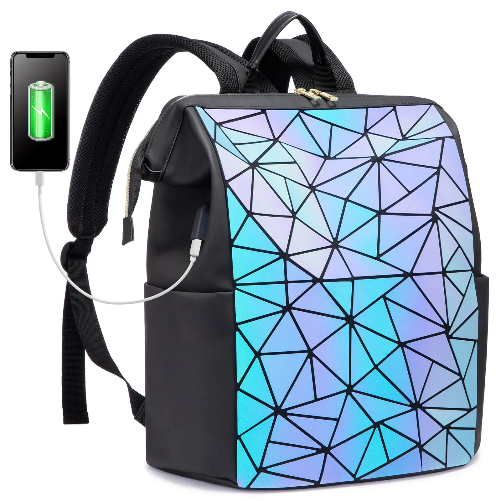 Luminous Backpack with USB port✨🔌