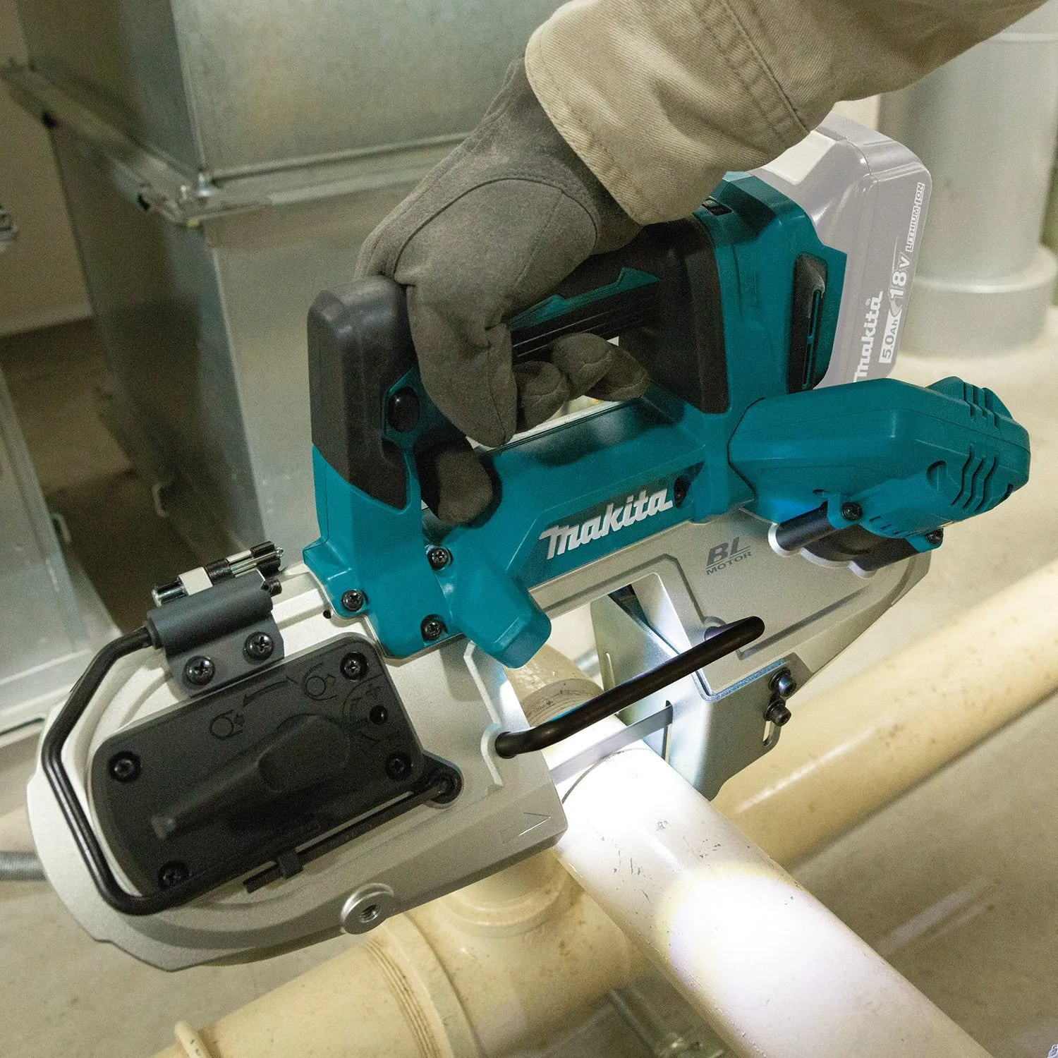 Makita (XBP04Z) 18V Compact Brushless Cordless Band Saw, Tool Only