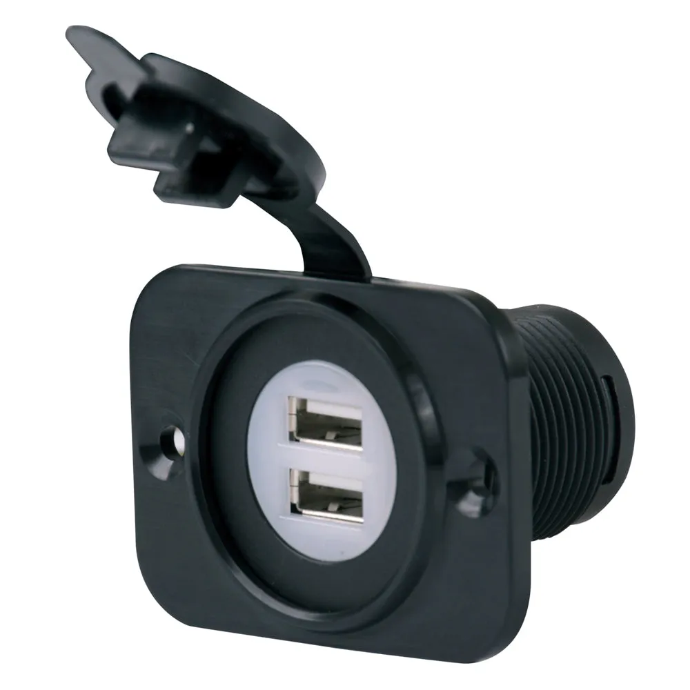 Marinco SeaLink? Deluxe Dual USB Charger Receptacle