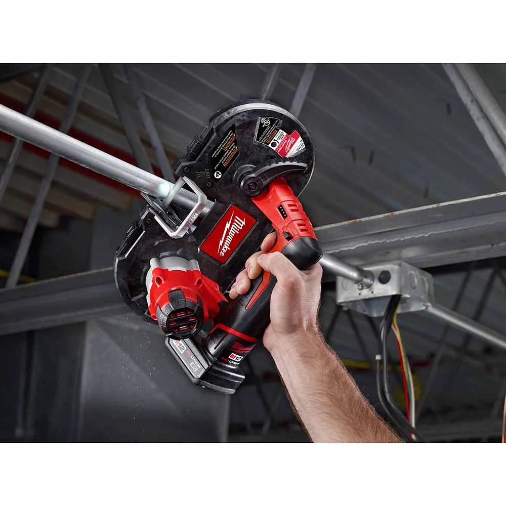 Milwaukee 2429-20 M12 Cordless Sub-Compact Band Saw Tool Only