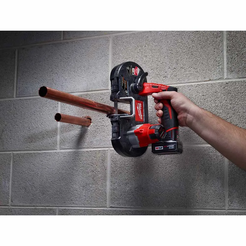 Milwaukee 2429-20 M12 Cordless Sub-Compact Band Saw Tool Only