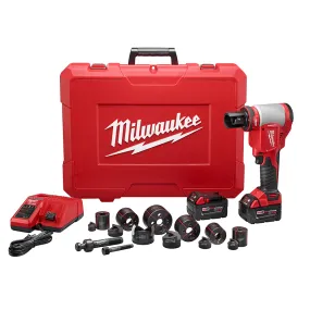 Milwaukee M18 FORCE LOGIC 1/2" to 2" 10T Knockout Tool Kit