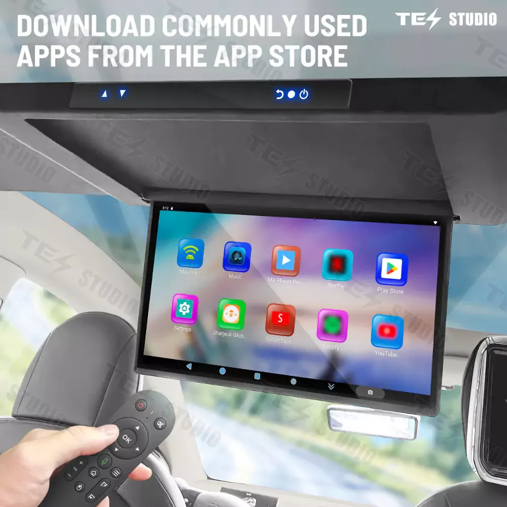 Model Y 17.3-Inch Car Roof Mounted TV With Wi-Fi Tesstudio®