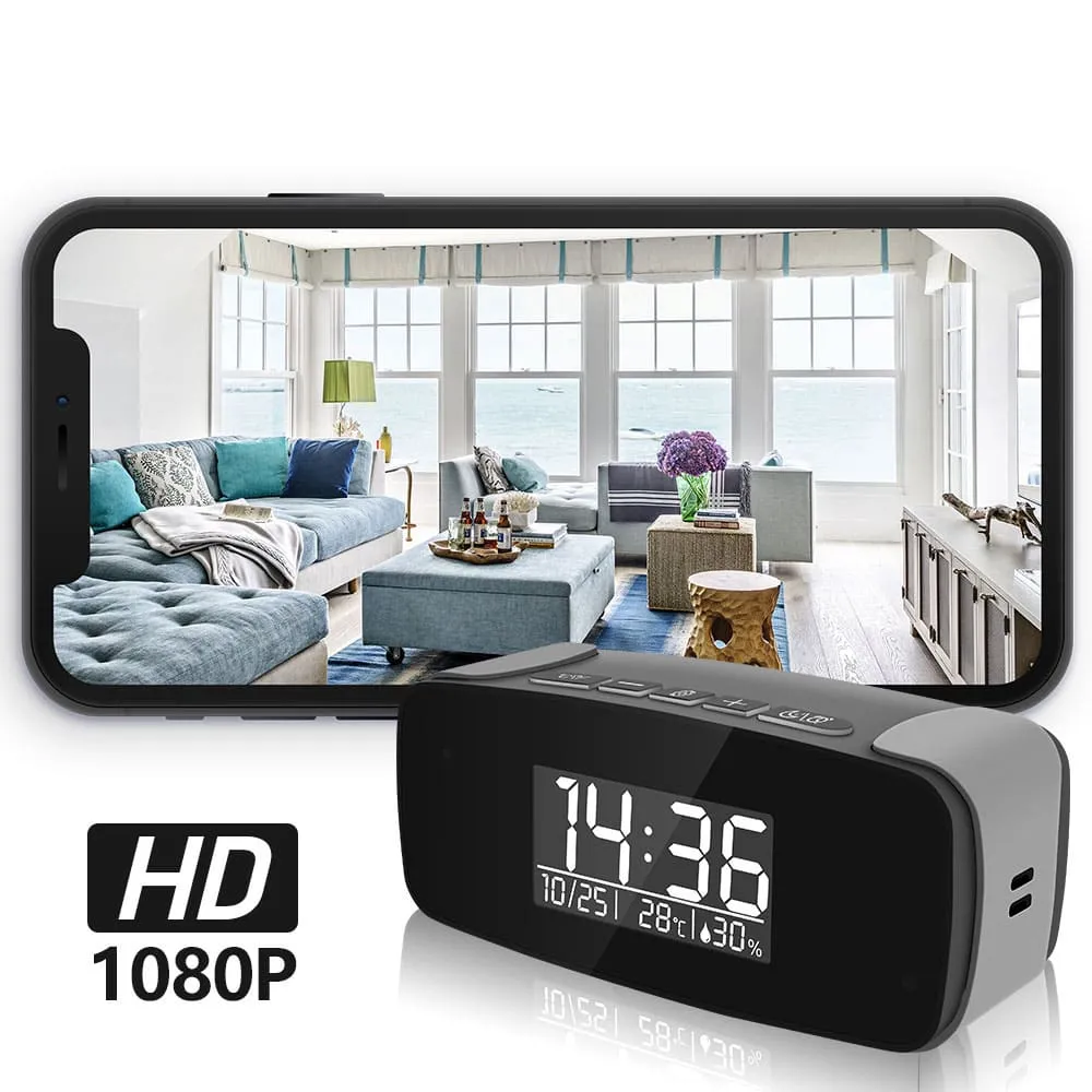 Modern Alarm Clock Hidden Camera - Your Reliable Surveillance Solution