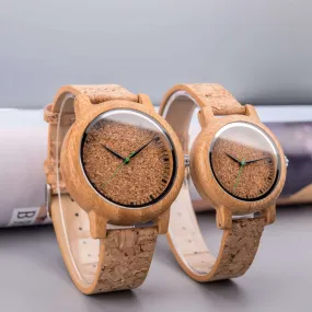 Monterey - Bamboo Couple Watches