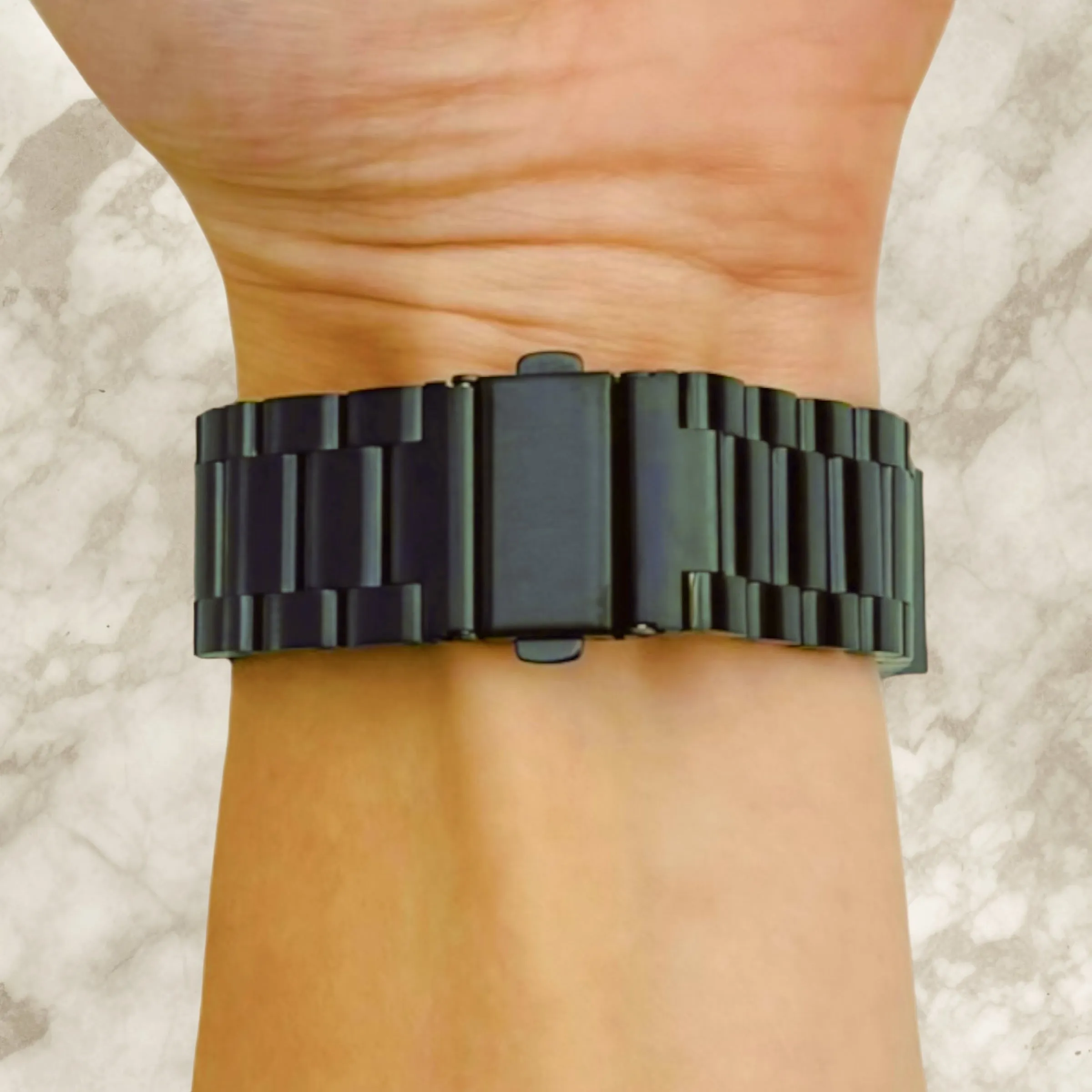 Moochies Connect 4g Stainless Steel Link Watch Strap