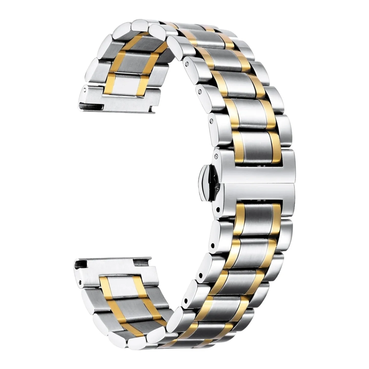 Moochies Connect 4g Stainless Steel Link Watch Strap