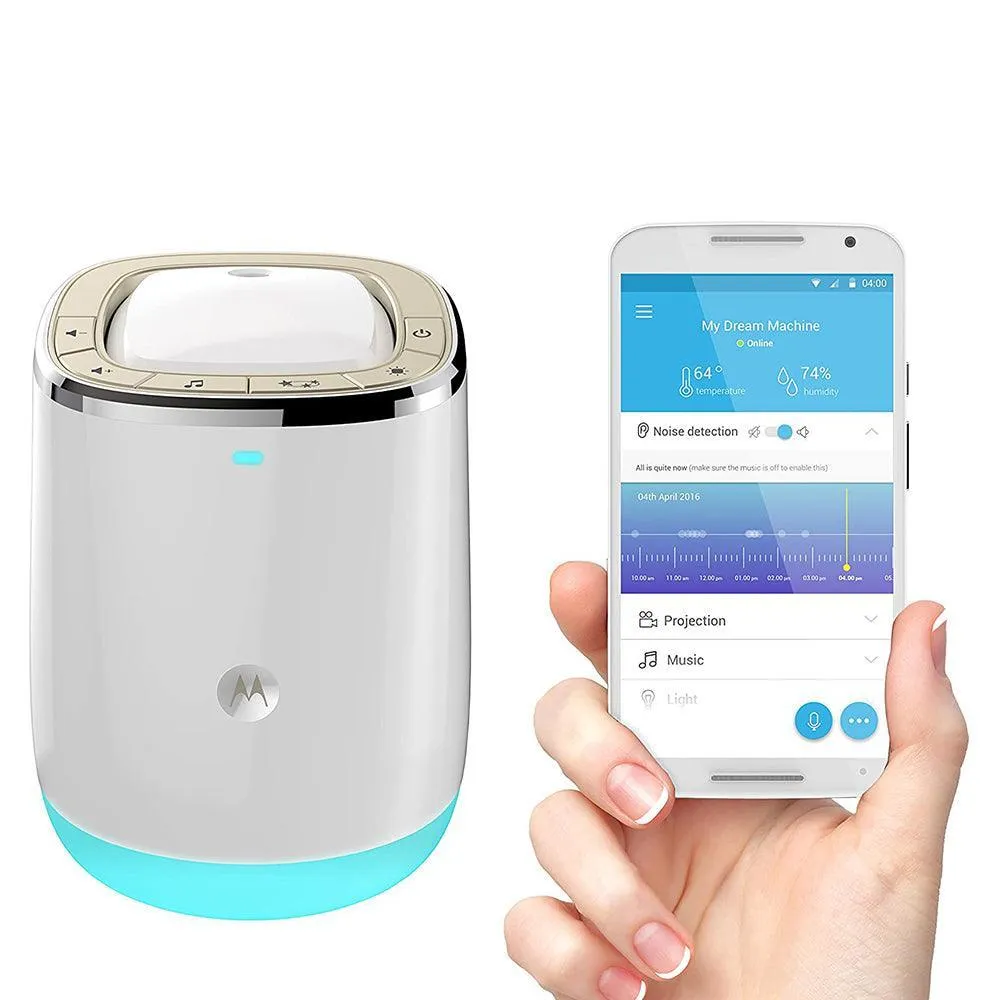 Motorola Smart Nursery Dream Machine - White & Gold | 414010200001