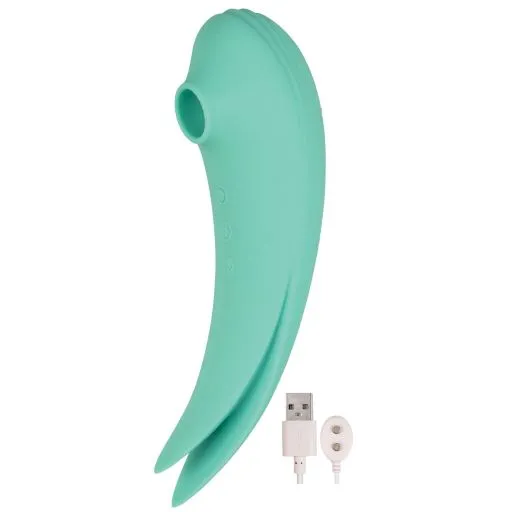 MYSTIQUE VIBRATING SUCTION VIBE AQUA