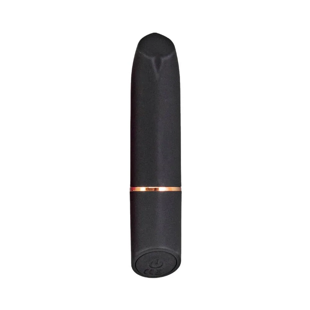 Nasstoys Mystique Rechargeable Silicone Bullet Vibrator Black