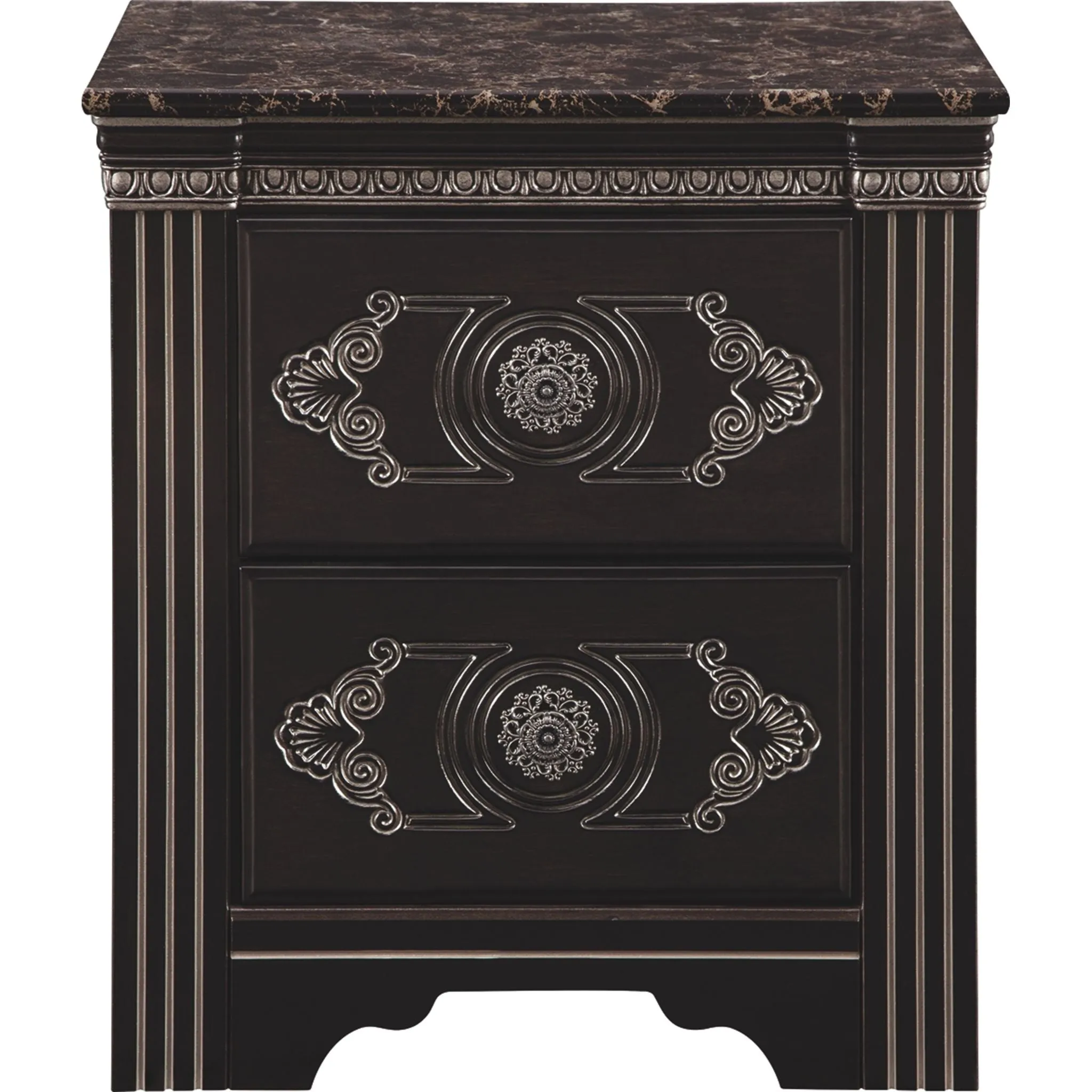 Necessities Nightstand - Dark Brown