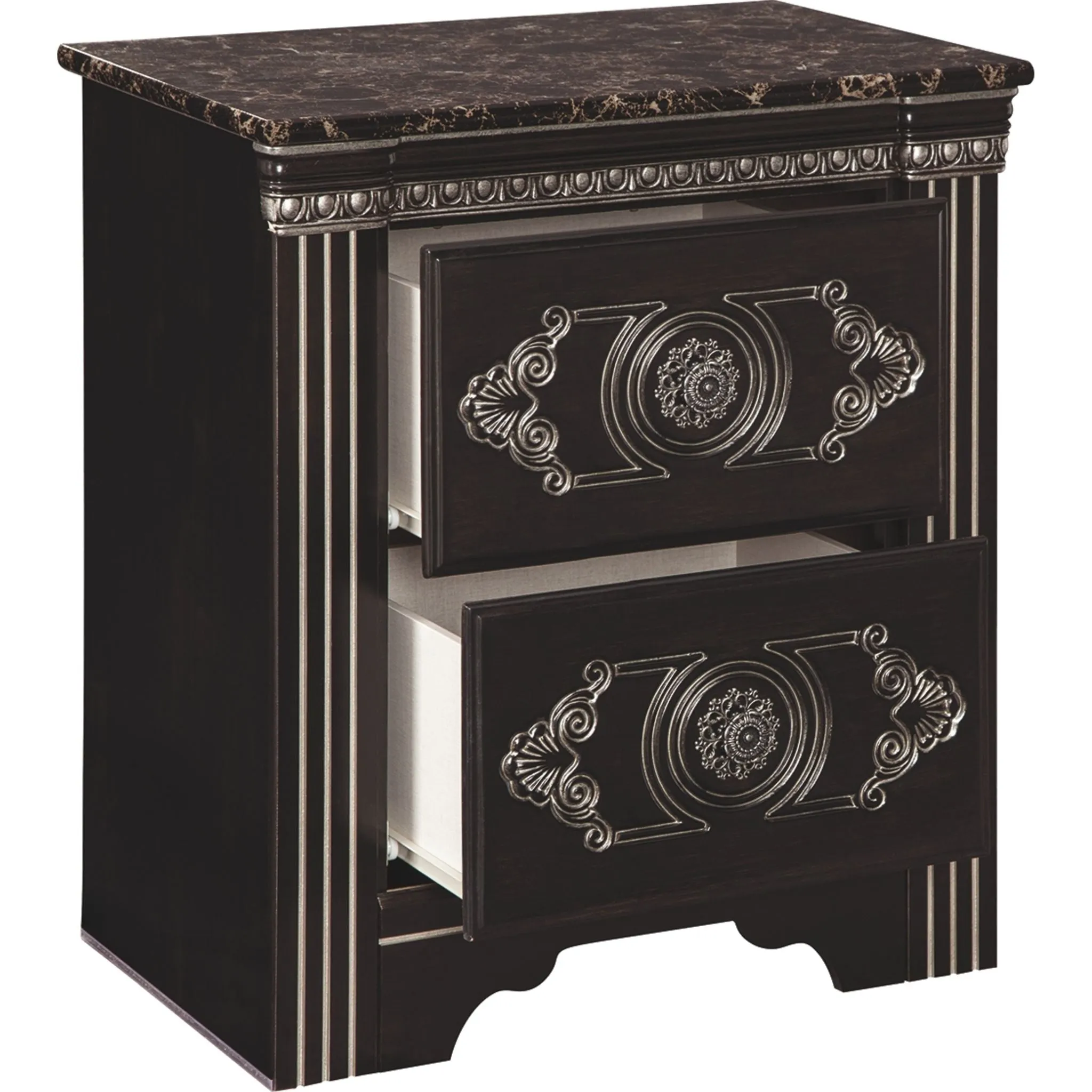 Necessities Nightstand - Dark Brown