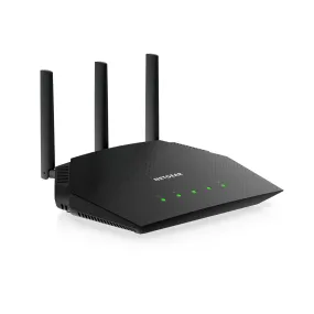 Netgear Rax10 - Wireless Router 4-Port Switch - 1Gbe - Wi-Fi 6 - Dual Band