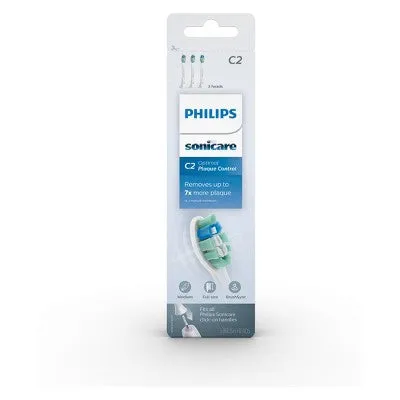 New - Philips Sonicare Optimal Plaque Control Replacement Electric Toothbrush Head - 3ct