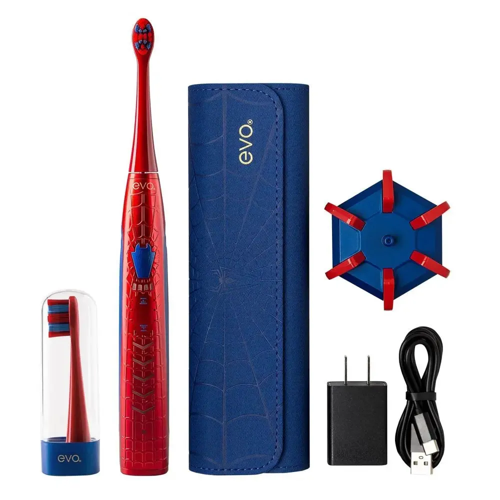 New - Soniclean Marvel Spider-Man Adult Sonic Toothbrush