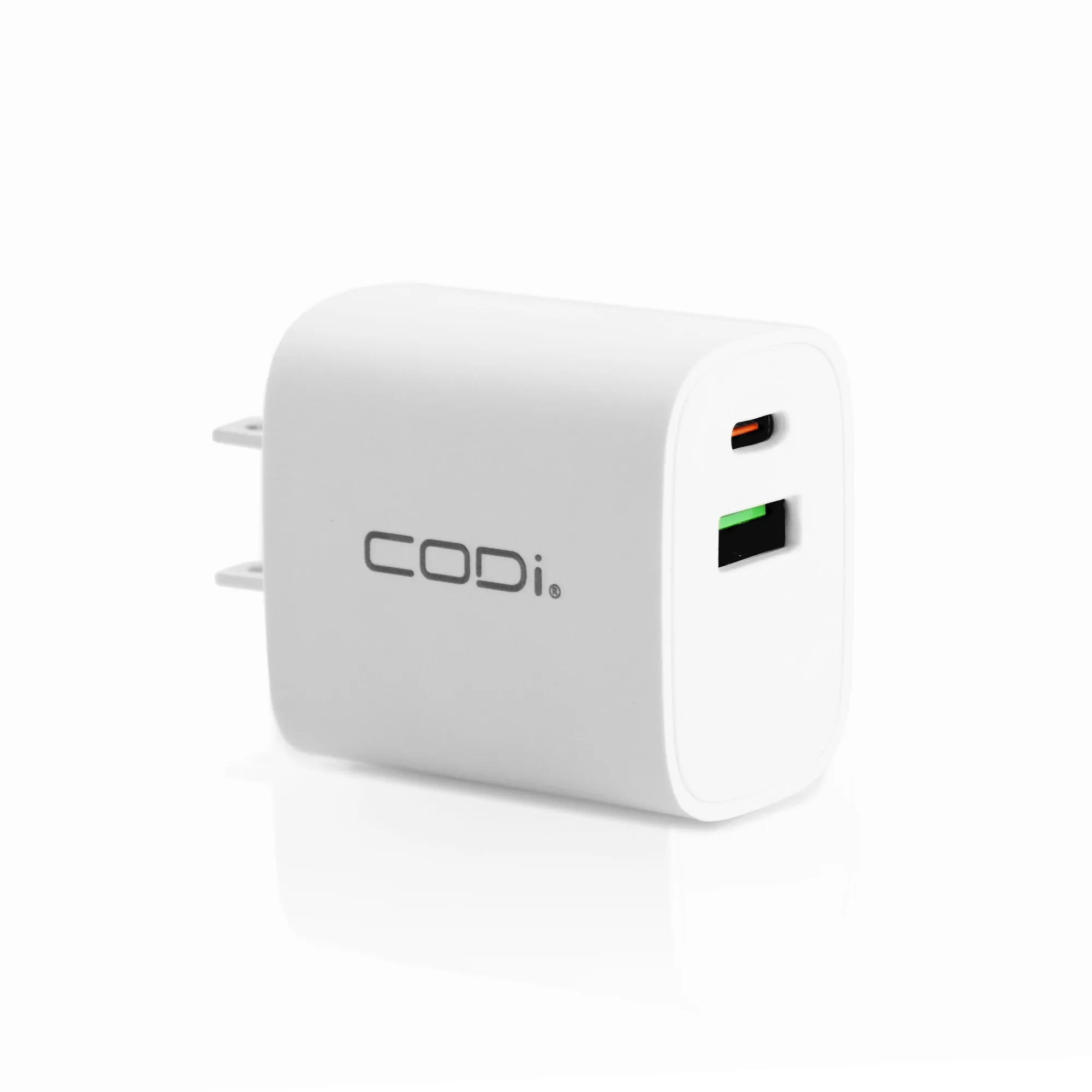 [NV] 20W Dual Port Wall Charger, USB-C & USB-A Outputs*