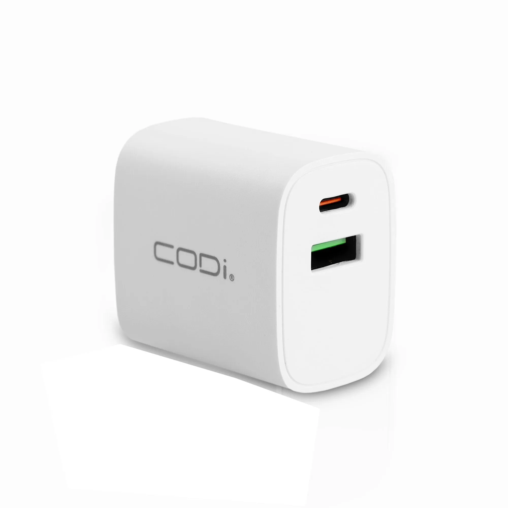 [NV] 20W Dual Port Wall Charger, USB-C & USB-A Outputs*