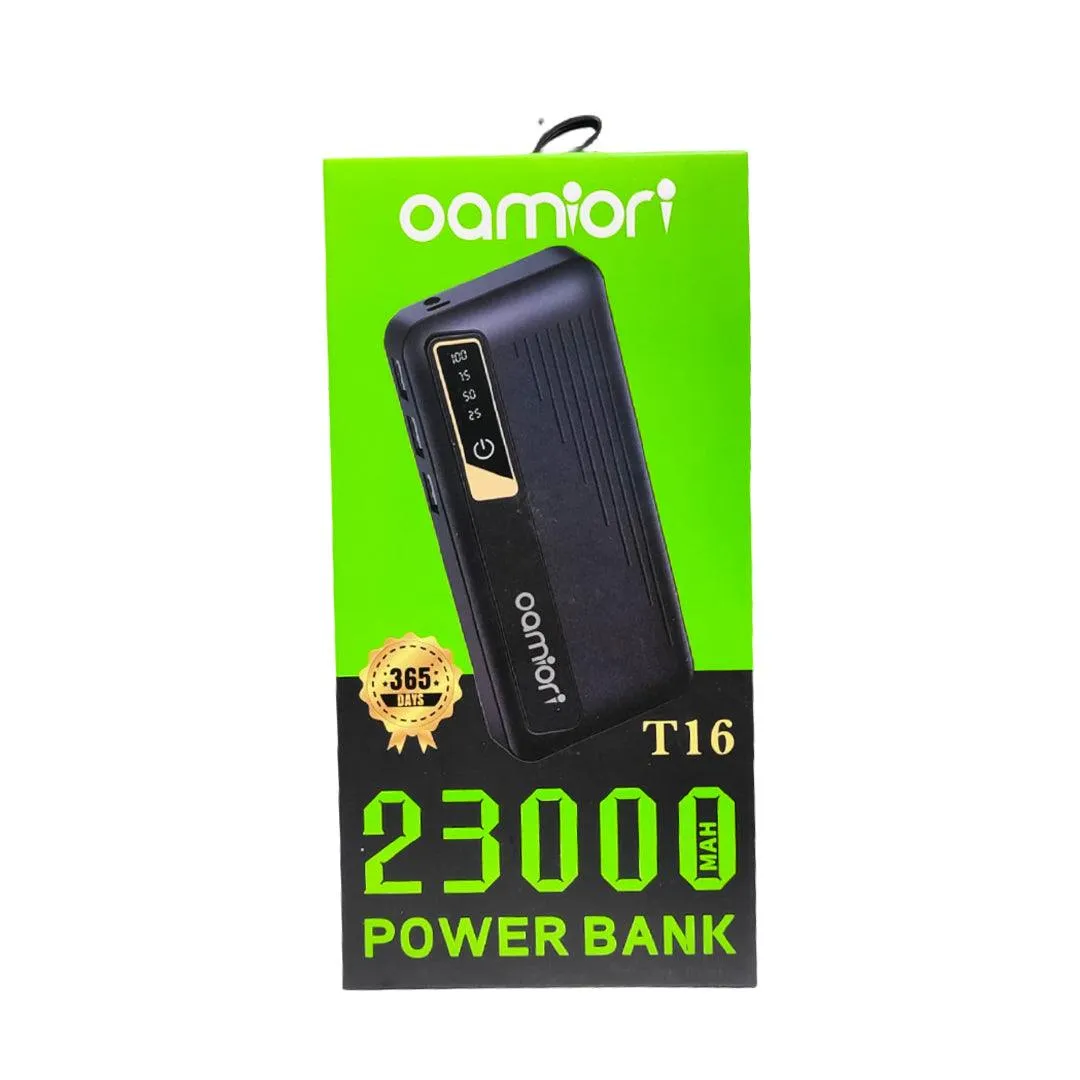 Oamiori Portable Power Bank 23000mAh - T16