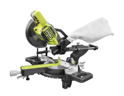 Open Box -  RYOBI ONE  18V Cordless 7-1/4 in. Sliding Compound Miter Saw