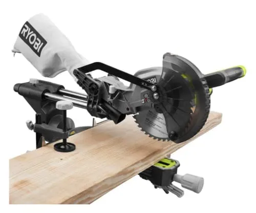 Open Box -  RYOBI ONE  18V Cordless 7-1/4 in. Sliding Compound Miter Saw