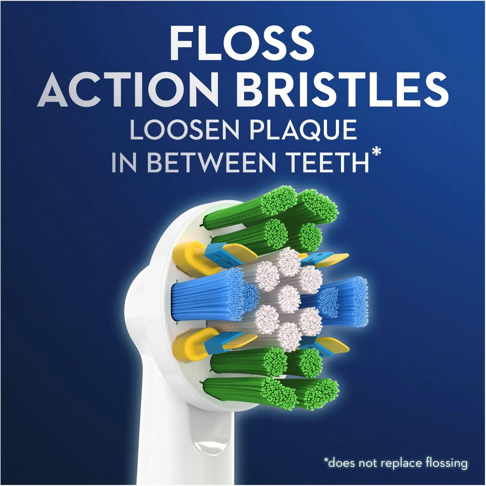 Oral-B Floss Action Replacement Brush Heads (3 Pack)