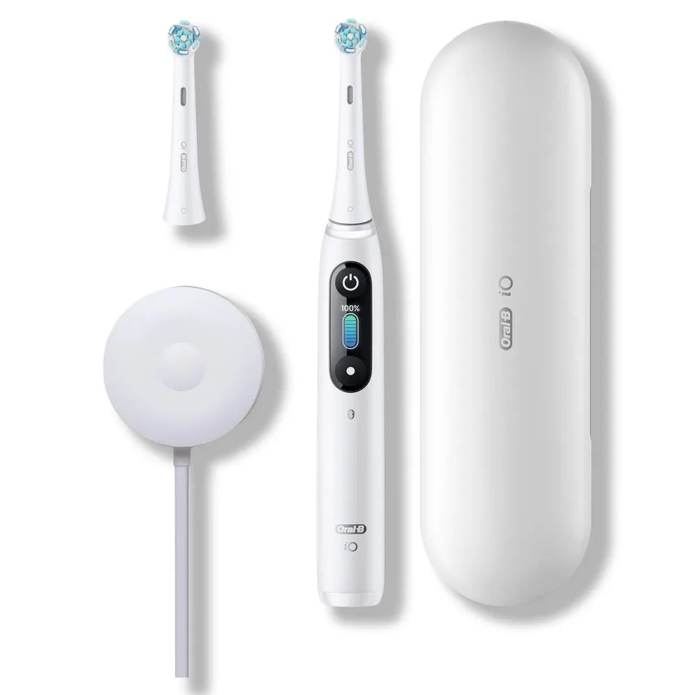 Oral-B iO Series 8 Electric Toothbrush (Alabaster White)