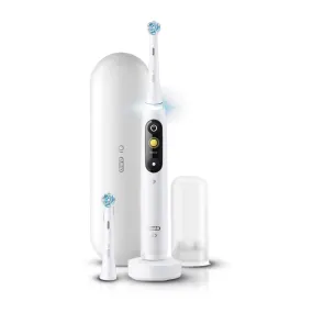 Oral B iO Series 8 Electric Toothbrush, White Alabaster