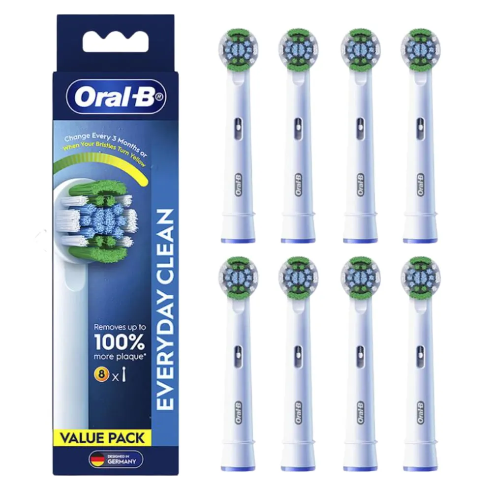 Oral-B Precision Clean Electric Toothbrush Heads Refill 8 Pack