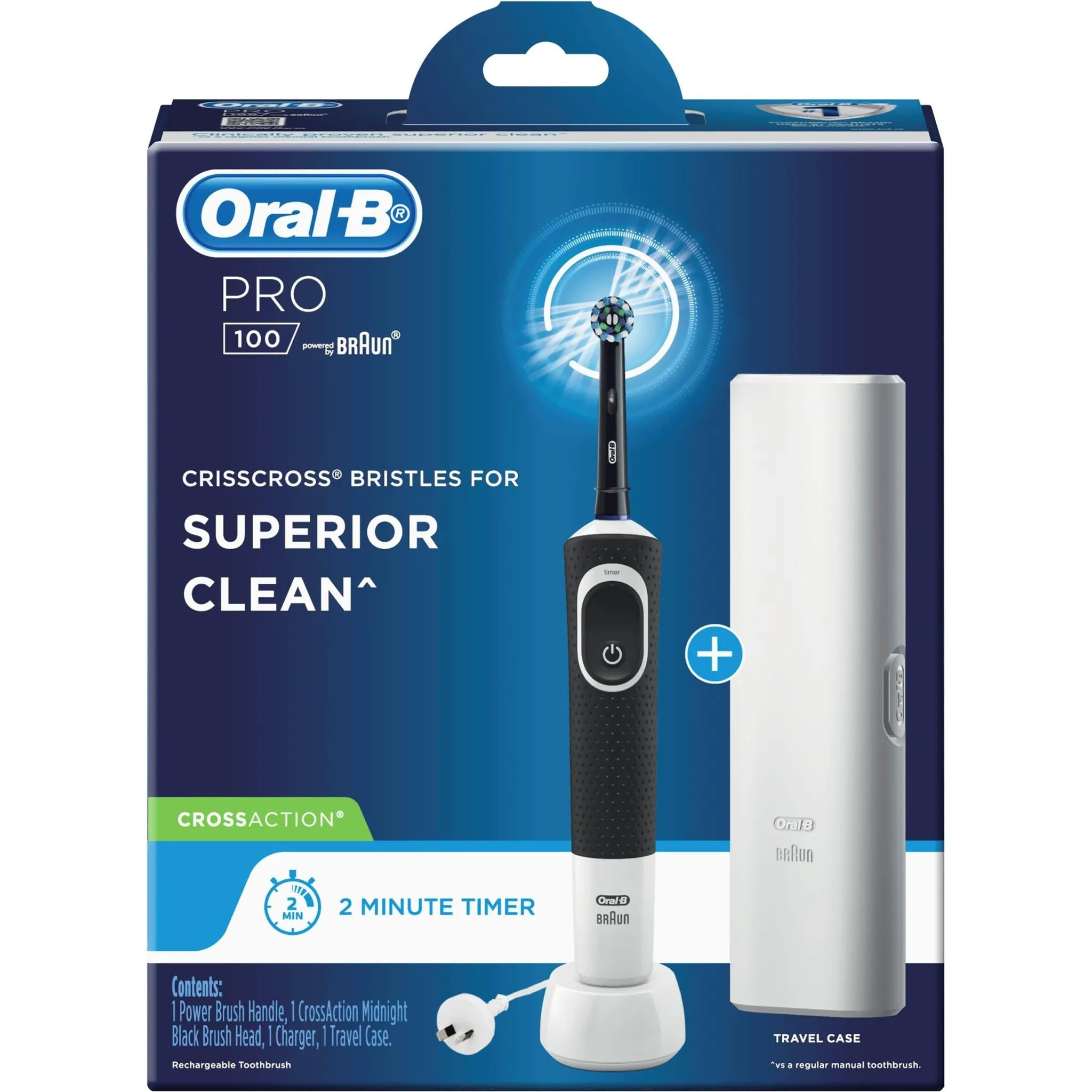 Oral-B Pro 100 Cross Action Electric Toothbrush