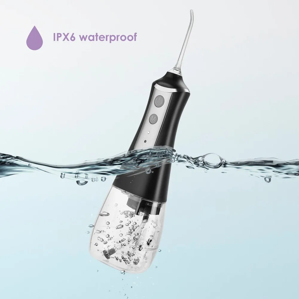 Oral Irrigator tooth scaler 3-speed adjustment Water Flosser Portable Dental Water Jet 350ML IPX6 Waterproof Teeth Cleaner 0ral irrigator