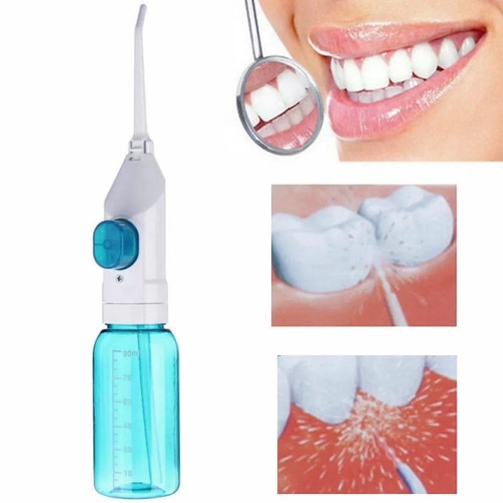 Oral Irrigator USB Rechargeable Water Flosser Portable Dental Water Jet 90ML Water Tank Waterproof Teeth Cleaner 0ral irrigator