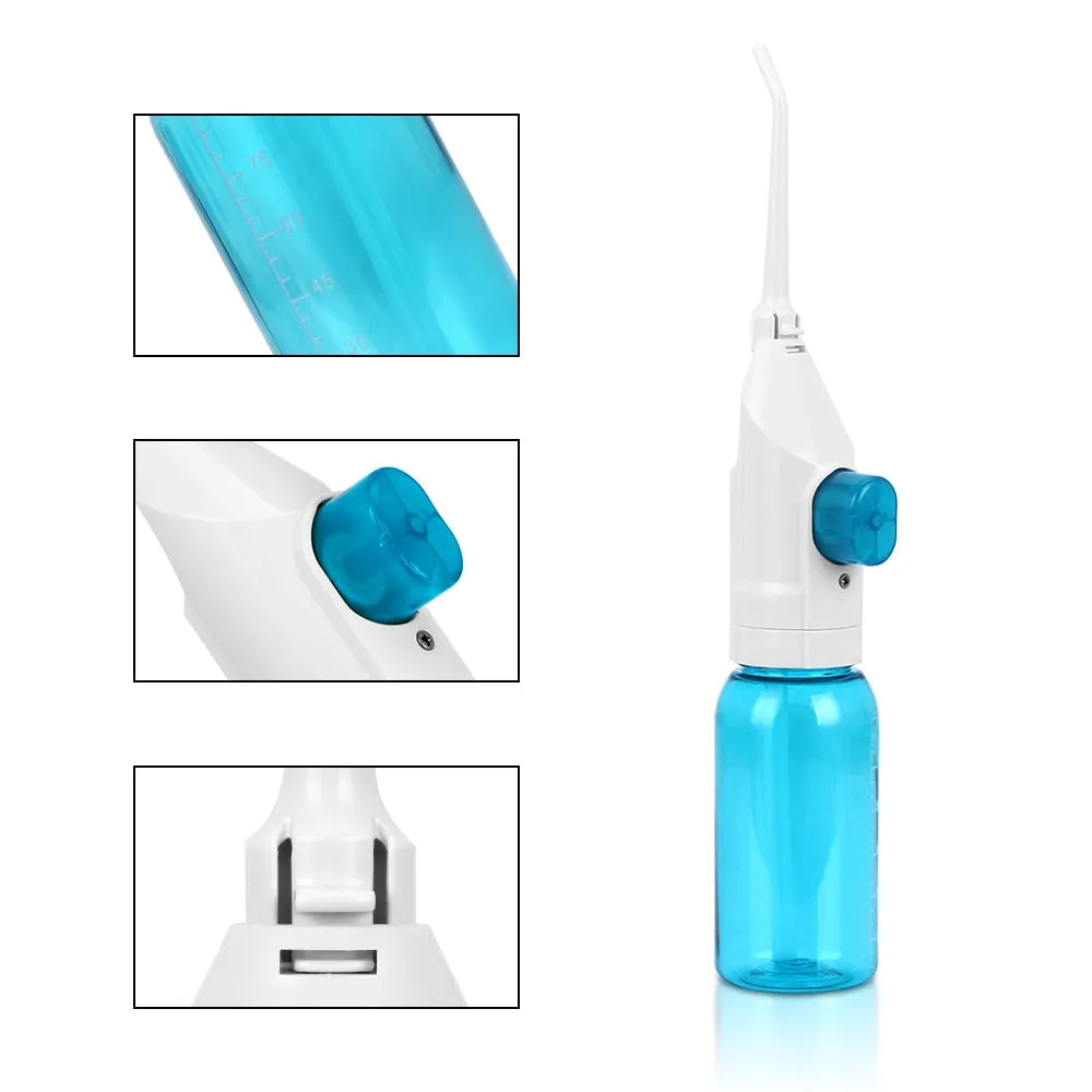 Oral Irrigator USB Rechargeable Water Flosser Portable Dental Water Jet 90ML Water Tank Waterproof Teeth Cleaner 0ral irrigator