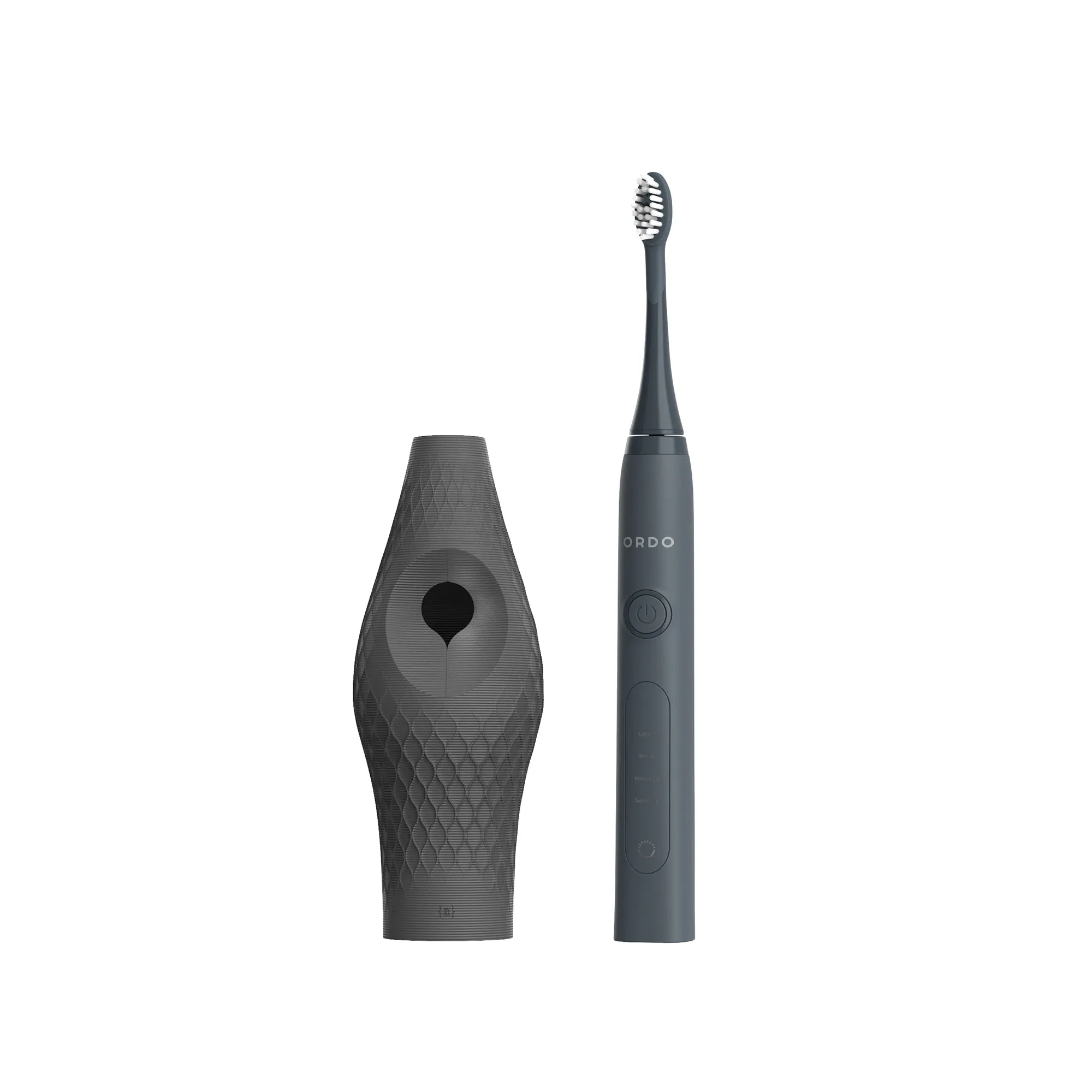 Ordo Sonic  Toothbrush & {access}ories Handle - Charcoal Ball Medium Diamond