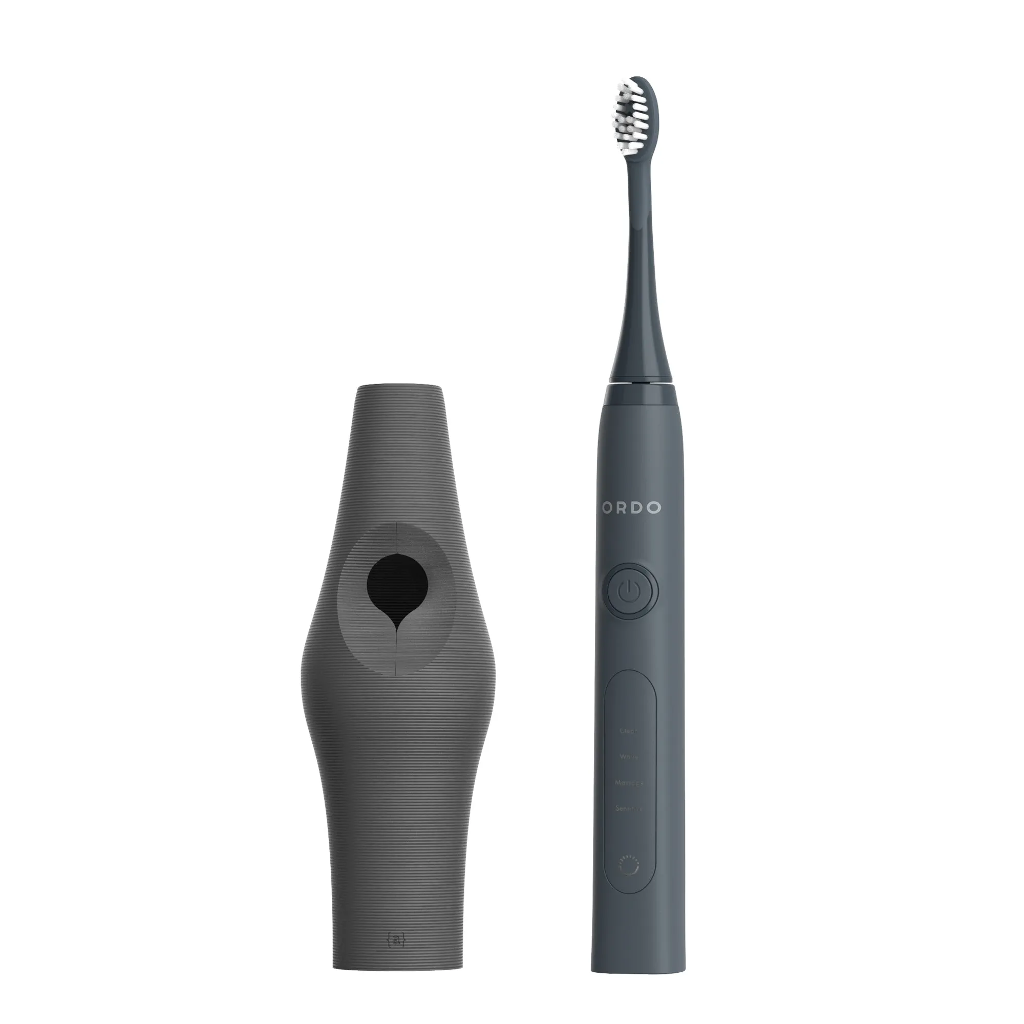 Ordo Sonic  Toothbrush & {access}ories Handle - Charcoal Ball Small Smooth