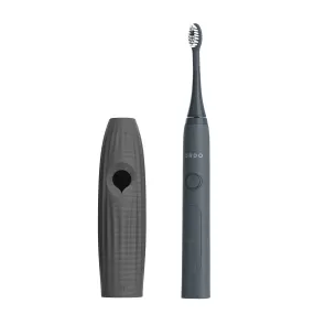 Ordo Sonic  Toothbrush & {access}ories Handle - Charcoal Curved Small Vertical