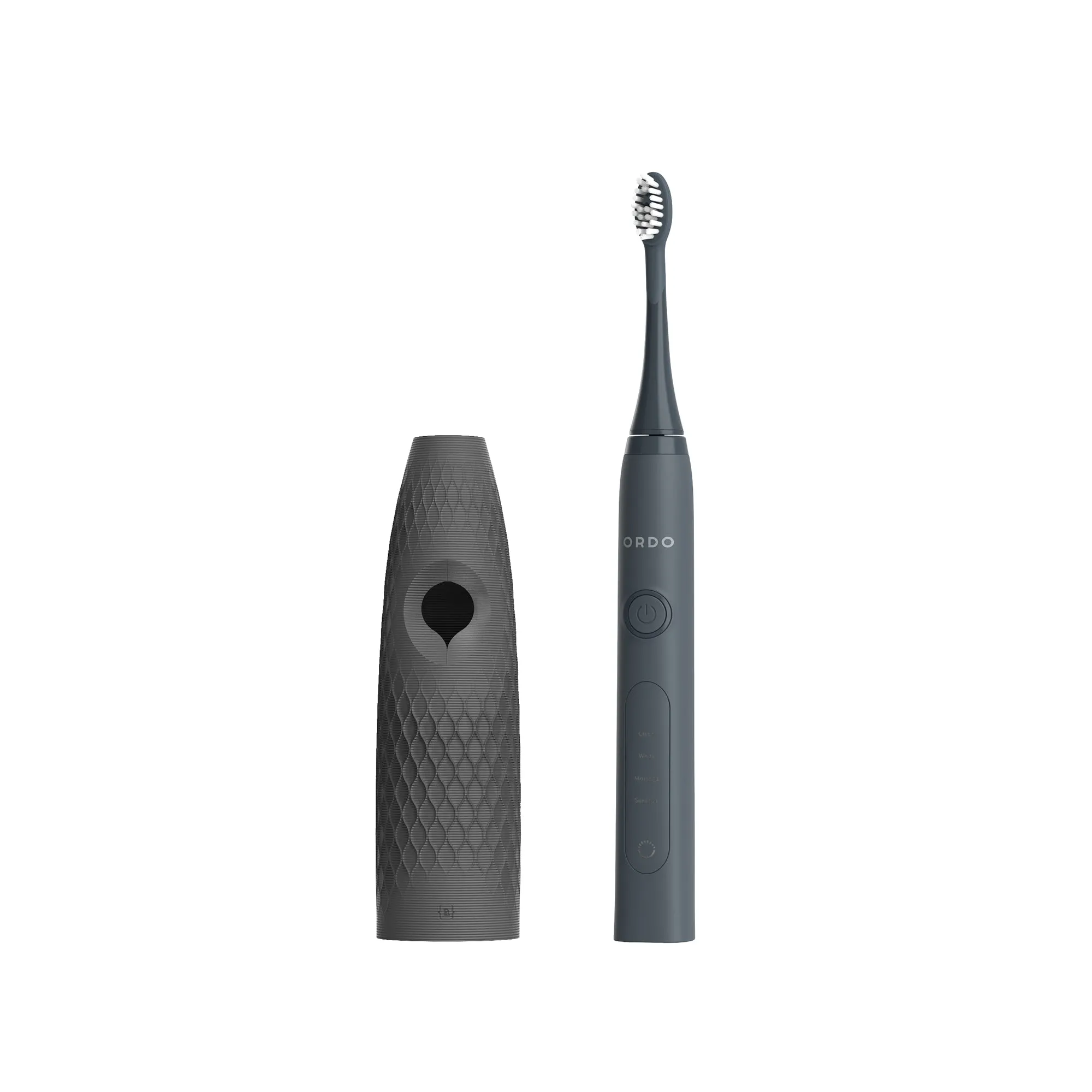 Ordo Sonic  Toothbrush & {access}ories Handle - Charcoal Tapered Medium Diamond