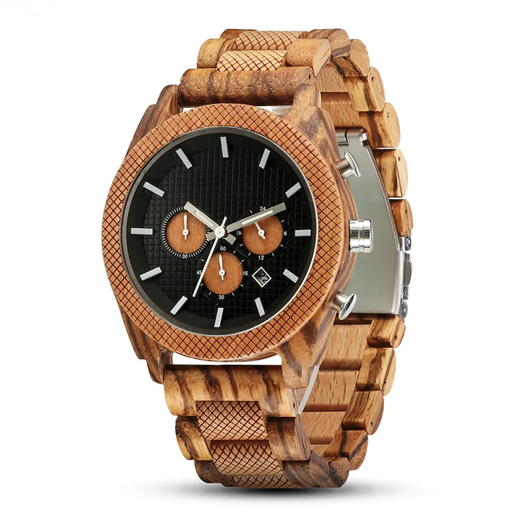 Pantai-Men Wood Watch Personalized Gift