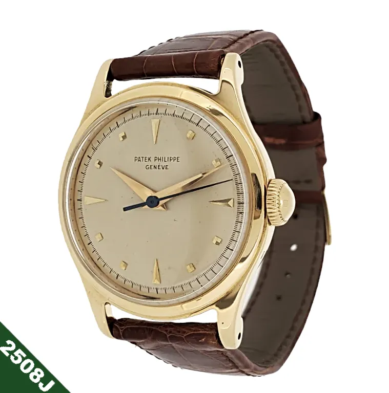 Patek Philippe 2508J Vintage screw down back Calatrava Watch circa 1952