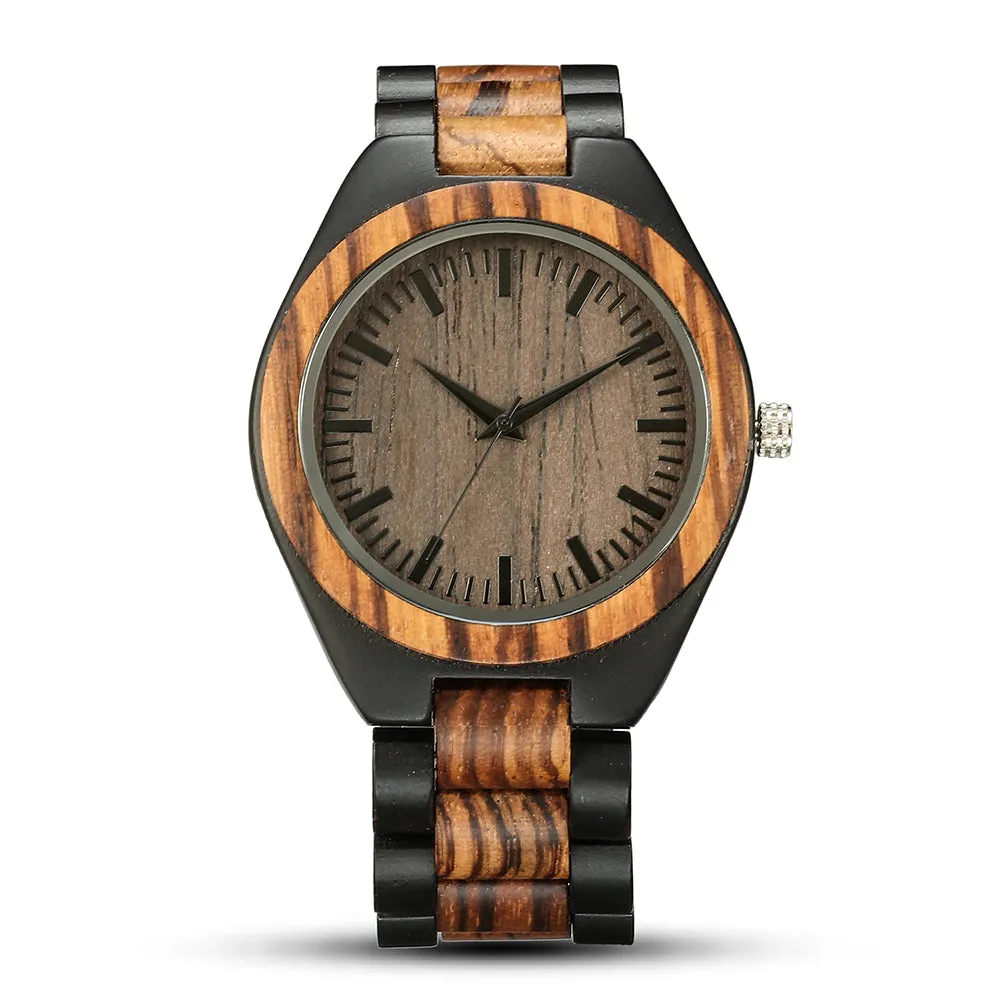 Pehoe-Wood Watch Men Wooden Watch Personalized Gift