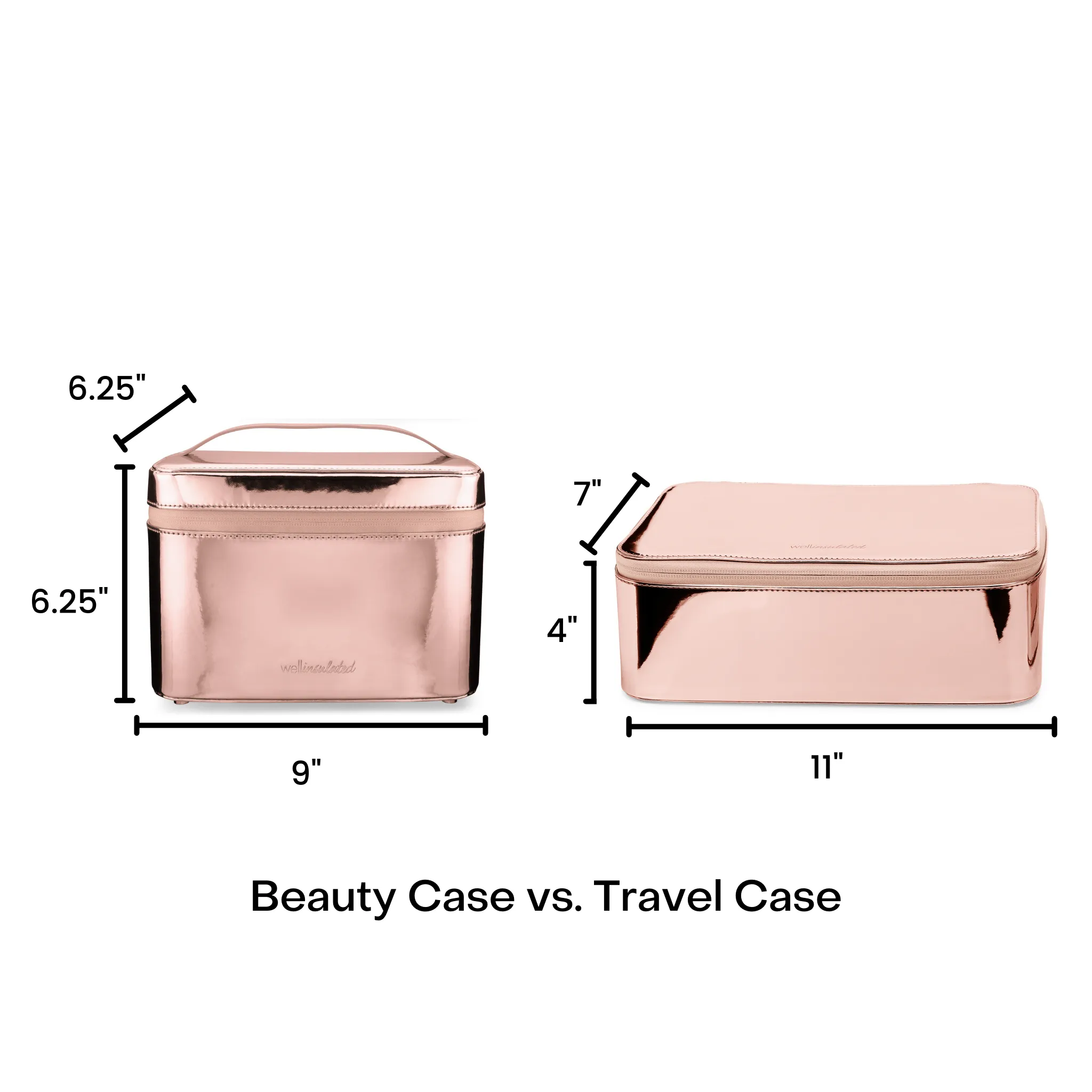 Performance Travel Case ROSE GOLD