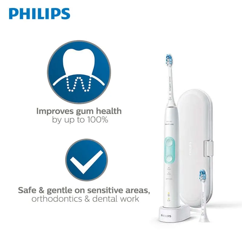 Philips HX6857/30 Sonicare ProtectiveClean 5100 Sonic Electric Toothbrush