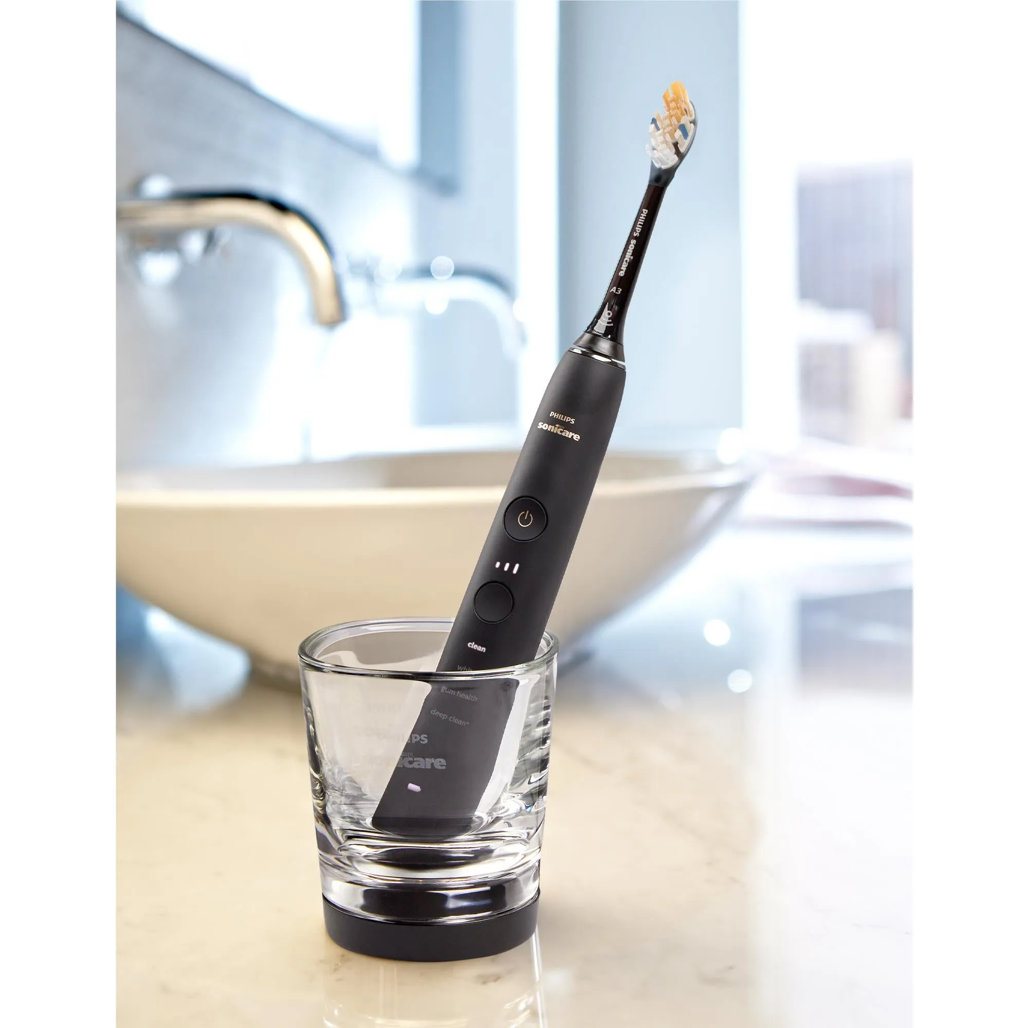 Philips Sonicare DiamondClean 9000 Electric Toothbrush with App Bundle (Black)